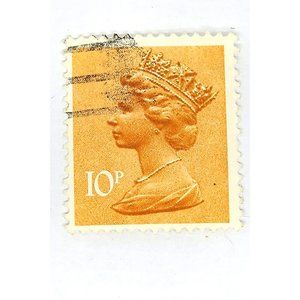 Great Britain Queen Elizabeth II 10p Used Stamp